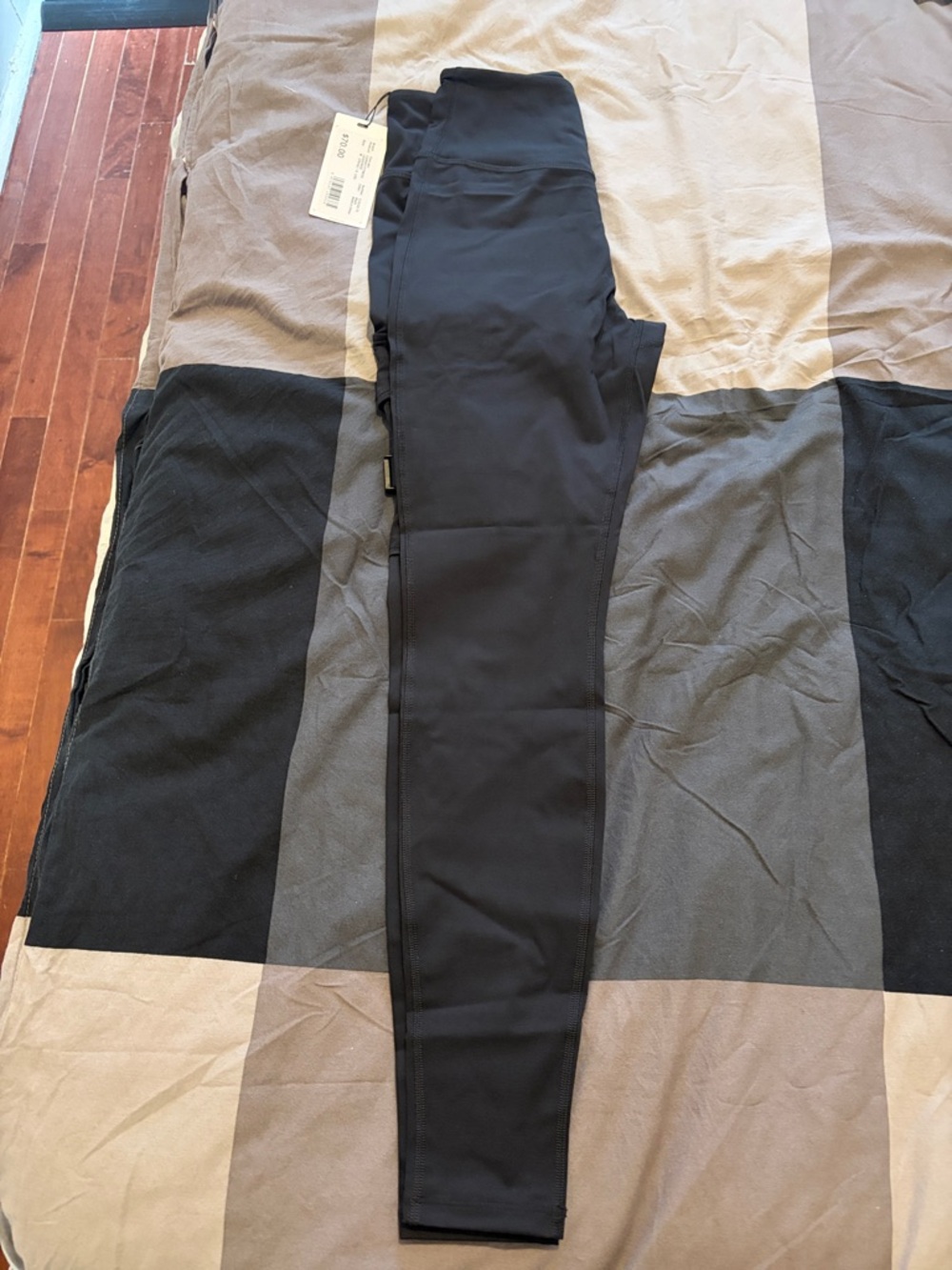Firm abs Cargo Fitness Leggings Black Size Small - Picture 3 of 9
